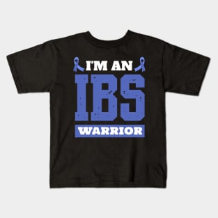 I'm An IBS Warrior Irritable Bowel Syndrome Awareness Kids T-Shirt